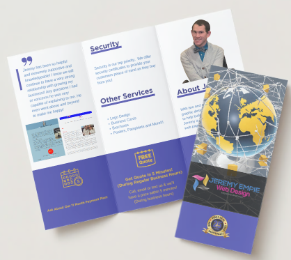 Jeremy Empie Web Design - Folded
