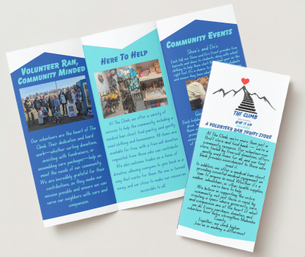 The Climb – Sponsored by Give It Up Mahaska - Folded